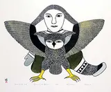Kenojuak Ashevak, Dance of the Owl #34/50