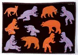 Victoria Mamnguqsualuk, Untitled - The Hunt, 1979, stitched cloth on felt
