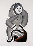 Pitaloosie Saila, Resting Woman #7/50