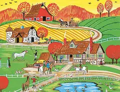 Joan Bacquie, Untitled - Riding Stable, 1989, acrylic on canvas