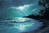 Anthony Casay, Untitled - Midnight Cove, acrylic on canvas