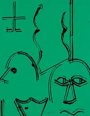 Peter William Daglish, Improvisation [Turnham Green], 2011, ink on paper