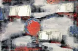 Jun'ichi Dobashi, Poeme de l'eau, mixed media on paper