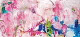 Maureen Fair, Untitled - Clouds of Abstract Pink, acrylic on canvas