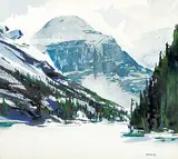 John William Harvie, Mt. LeFroy - Lake Louise
