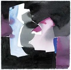 Flemming Jorgensen, Still Life #15, 1997, watercolour and graphite on paper
