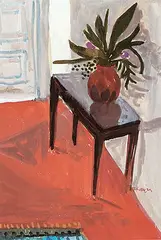 P.K. Irwin, Untitled - The Hallway Plant, watercolour on paper