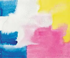 Michael Morris, Brandenburg Series No. 16, 1994, watercolour on paper
