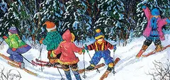 Pauline Thibodeau Paquin, Un Sentier Sauvage, 1995, acrylic on canvas
