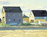 Low Tide, North Rustico Harbour, P.E.I. by Stafford Donald Plant, oil on canvas board, sold Nov 2019