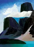 David Pugh, Mountain Pass, 1993, oil on canvas