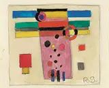 Rolph Scarlett, Untitled - Mini Abstract