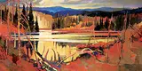 Brian Marshall Atyeo, Shorelight Rhythms, 2006, oil on canvas