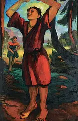 Diana Dean, The Breakthrough VIII, 1994, oil on canvas