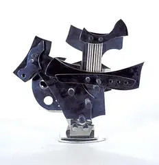 Roy Leadbeater, Untitled - Play Time, aluminum sculpture