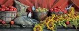 Page Ough, Seedbags and Scallywags II, 2003, acrylic on canvas