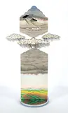 Don Proch, Distant Fields, 1999, mixed media sculpture