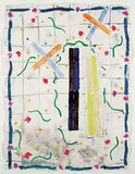 David Bolduc, Martin Lake, 1979, watercolour on paper
