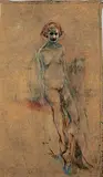 Angela Grossmann, Uncanny, 2001, mixed media on canvas