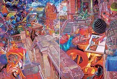 Brad Pasutti, The Tower of Babel, 2012, oil on canvas