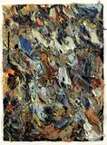 Robert Scott, Untitled - Dimensional Abstract, 1993, mixed media on paper