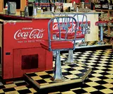 Untitled - Drink Coca Cola, Sign of Good Taste by Gary Aylward, oil on wood board, sold Nov 2019