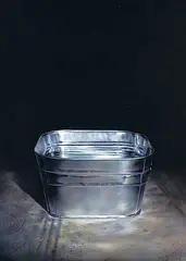 Jason Bartziokas, Bucket 2, 2004, acrylic on board