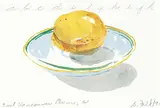 Gathie Falk, East Vancouver Plum, a, 1991, watercolour on paper