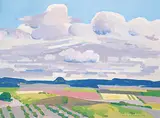 Colin D. Graham, Summer Clouds, 1999, oil on canvas