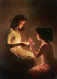 Zhong-Yang Huang, The Light, oil on canvas