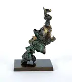 Roy Leadbeater, Untitled - Moving Form #1/1, bronze sculpture
