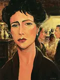 Danny McBride, At the Bistro, 1999, acrylic on canvas