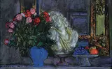 Joseph Francis Plaskett, Flowers, Fruit and Bust #1