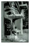 Gerry Schallie, Raven [Old Massett] #2/25, 2002, black and white photograph on paper