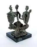 Anthony Edward Stapells, Untitled - The Dancing Trio, 1965, bronze sculpture