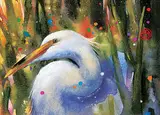 Alex Fong, I Try..., watercolour and mixed media on paper board