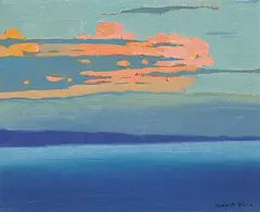 Cloud by Robert Genn, oil on wood board, sold Sep 2019