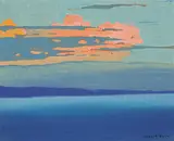 Robert Genn, Cloud, oil on wood board