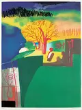 Walter Joseph Gerard Bachinski, Summer #A/P, 1979, colour etching on paper