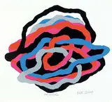Katie von der Ohe, Muse, 2004, colour silkscreen on paper