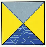 Katie von der Ohe, Untitled - Four Corners, 1982, colour silkscreen on paper