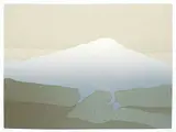 Norman Antonio Onley, White Mountain / Western Suite #40/48, colour silkscreen on paper