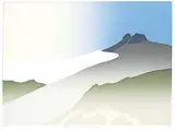 Norman Antonio Onley, Deception Peak / Glacier Suite #2/52, colour silkscreen on paper
