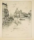 Frank Armington, Grand Canal, Venice #60/80, 1913, etching on paper