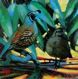 Ken Campbell, Harvest Quail - IV, 2008, acrylic on canvas