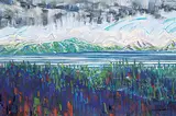 Don Hamilton, Front Range Storm, pastel on paper