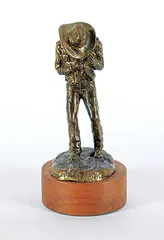 Barbara Jones, Chinook, 1980, bronze sculpture