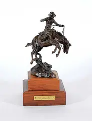 Malcom James MacKenzie, Riding High #2/25, 1992, bronze sculpture