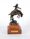 Malcom James MacKenzie, Riding High #2/25, 1992, bronze sculpture