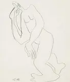 Clifford Foard Robinson, Untitled - Figure Study